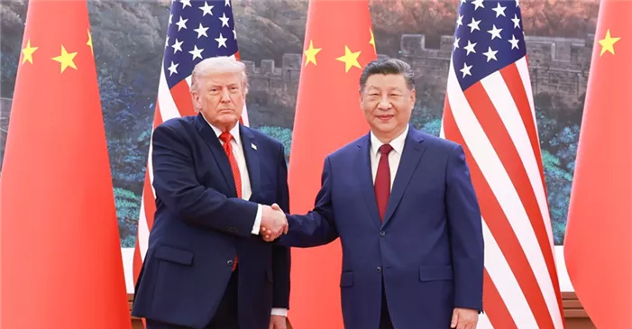 习近平同美国总统特朗普会谈
